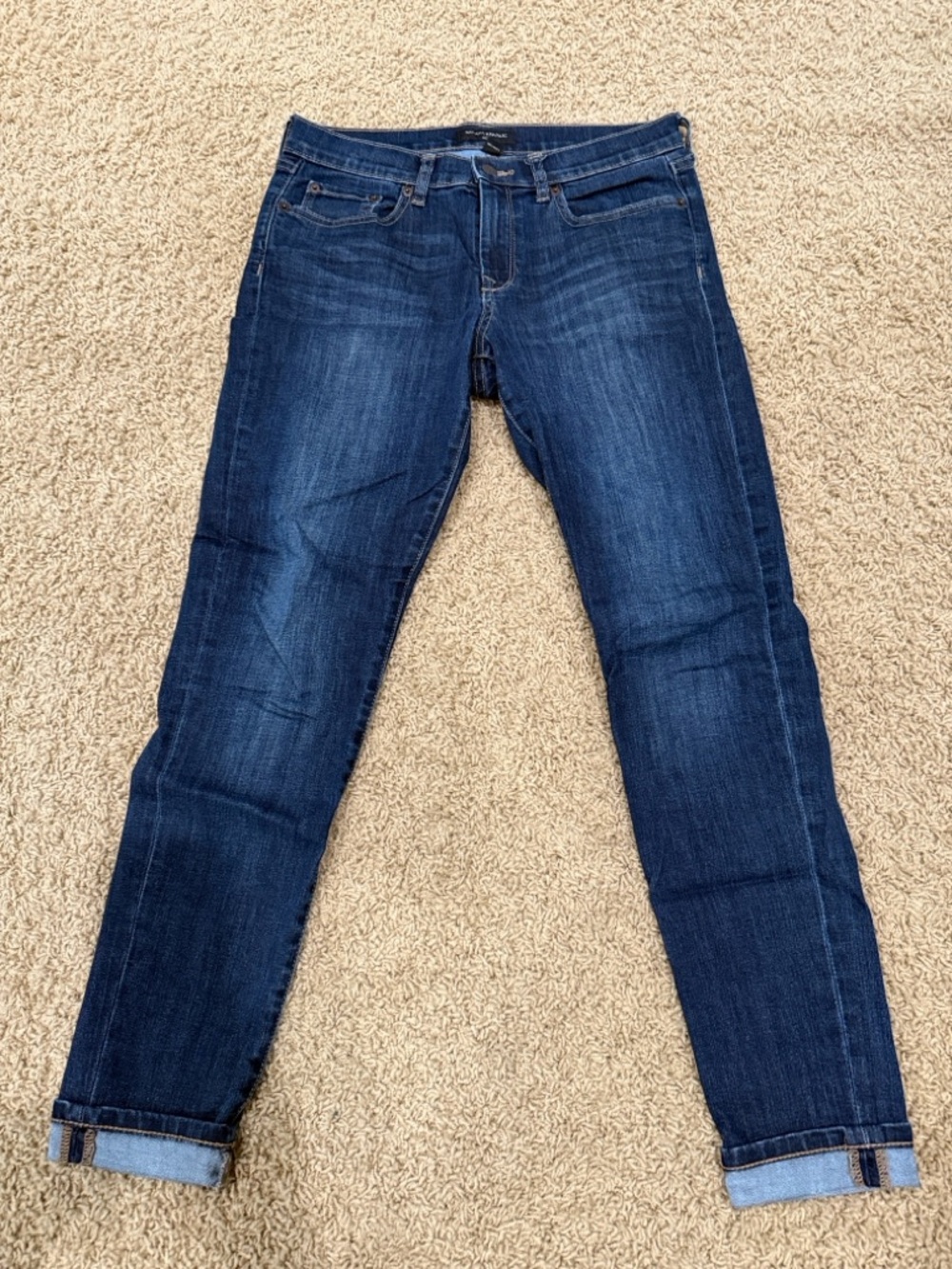Banana Republic Dark Blue Denim Skinny Jeans